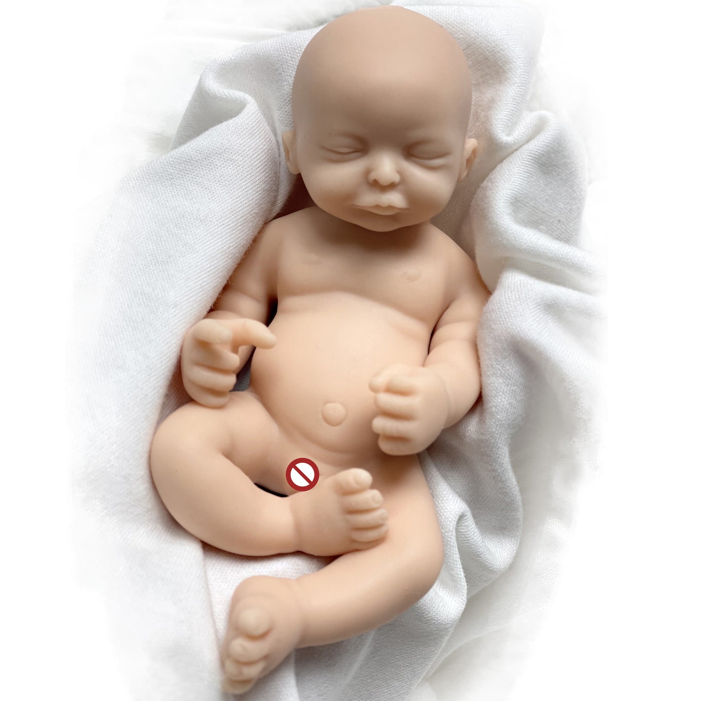 6 Inch Full Solid Silicone Mini Reborn Doll Unpainted Bebe Reborn Boneca Reborn Corpo De Silicone Reborn Doll - Reborn With Love Baby Dolls Store