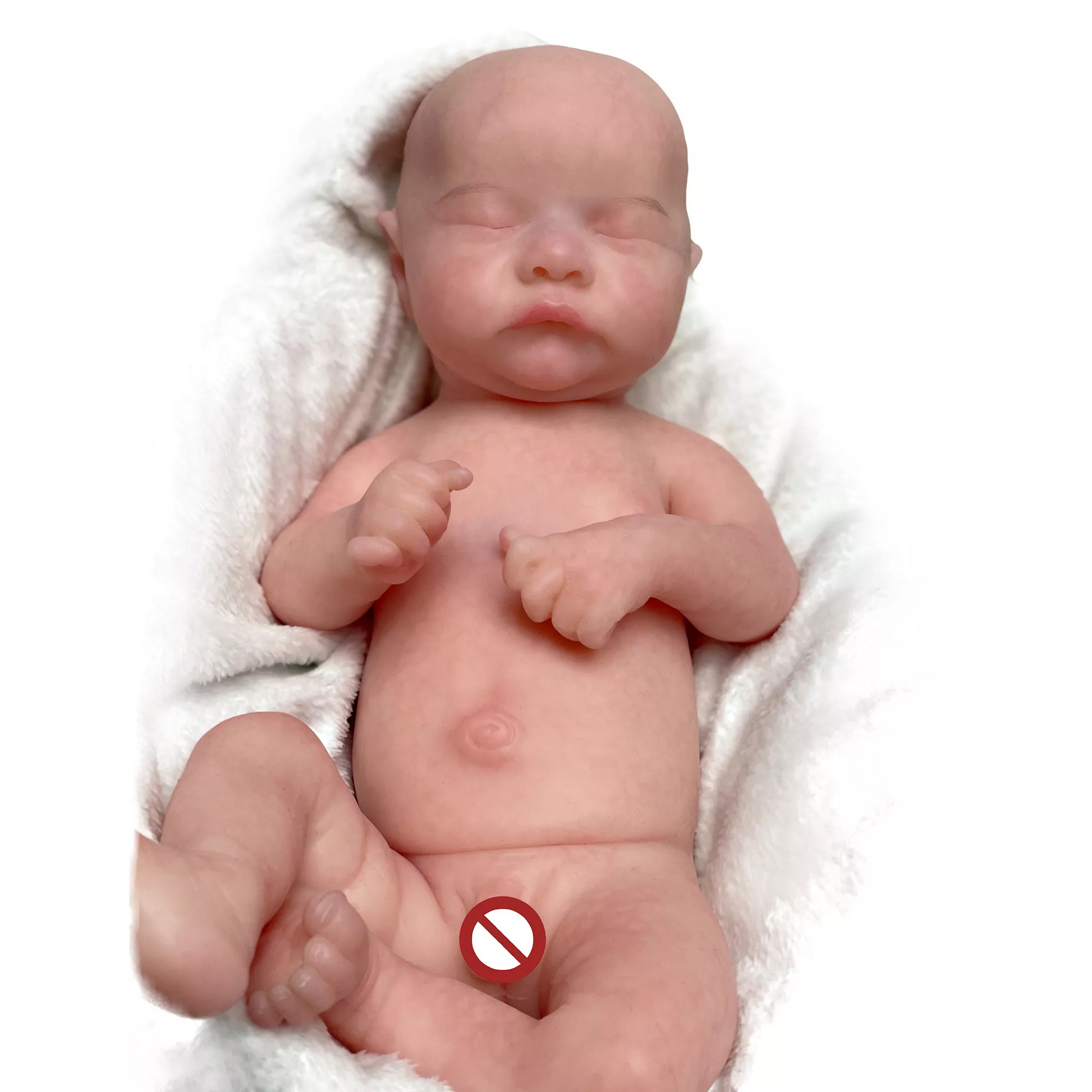 18 Inch Levi 3D Painted Full Silicone Bebe Reborn Doll - Reborn With Love Baby Dolls Store