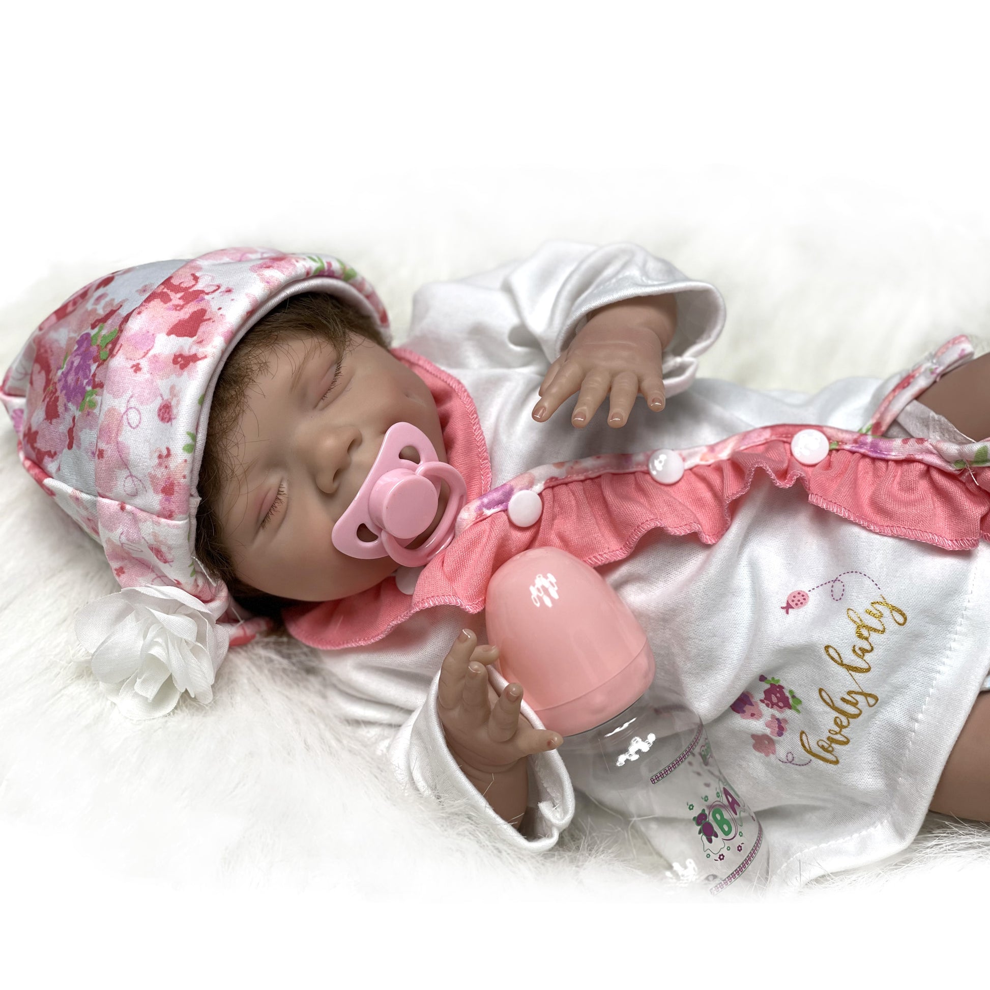 20 Inch Bebe Reborn Handmade Lovely Dolls April - Reborn With Love Baby Dolls Store