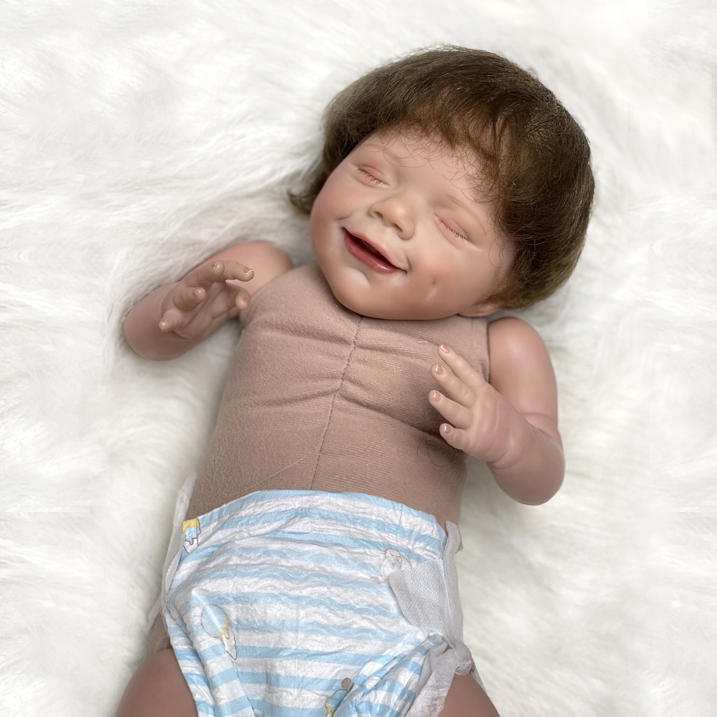 20 Inch Bebe Reborn Handmade Lovely Dolls April - Reborn With Love Baby Dolls Store