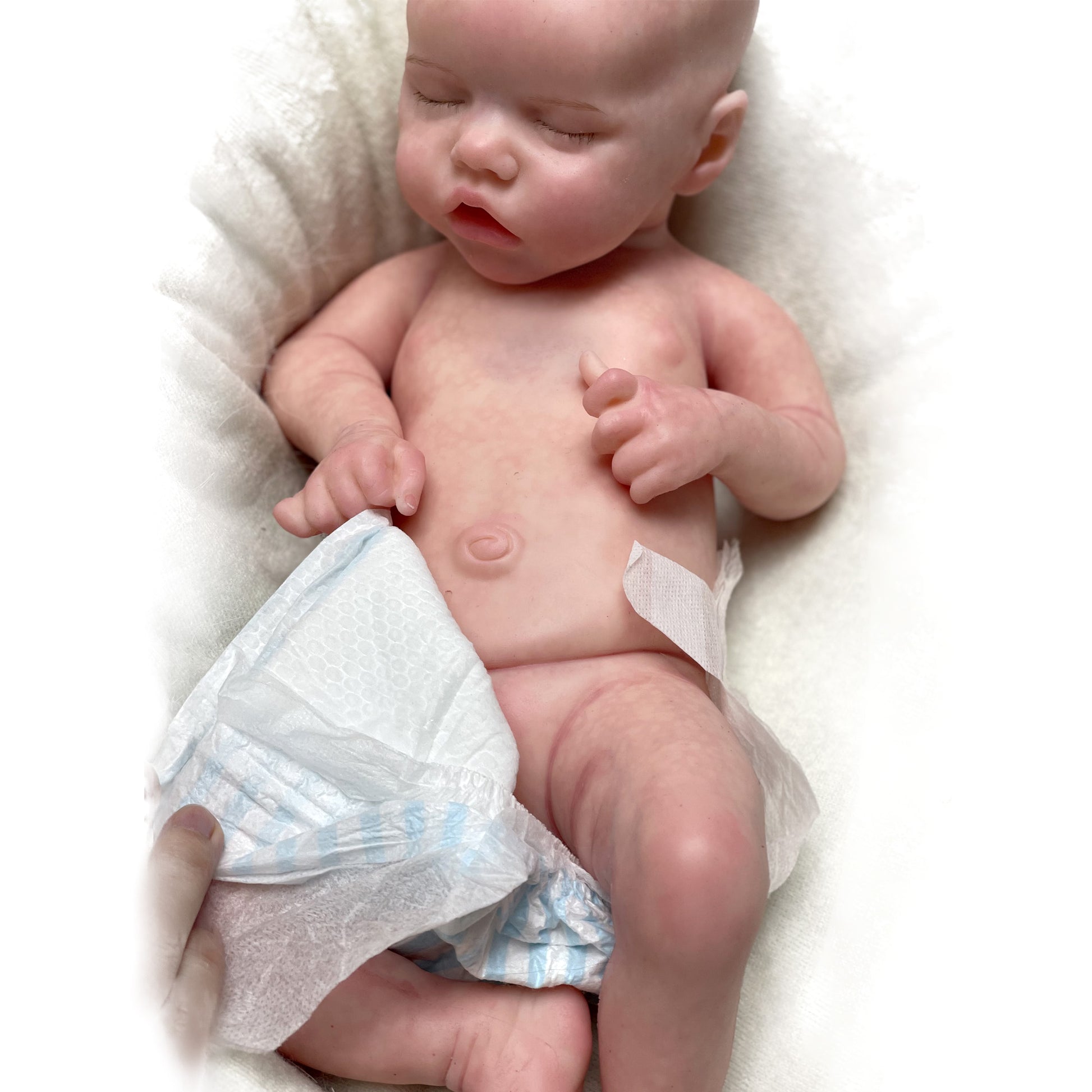 18 Inch Handmade Full Body Silicone Girl - Reborn With Love Baby Dolls Store