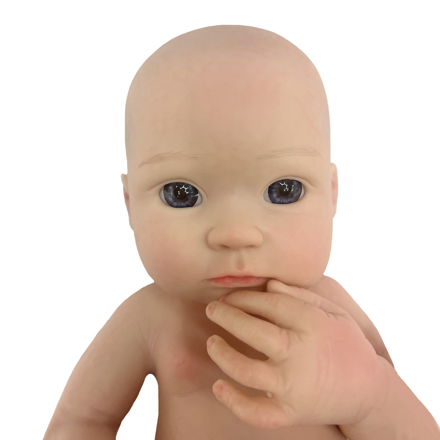 35 CM Can drink milk can pee Full Body Soft Silicone Doll - Reborn With Love Baby Dolls Store