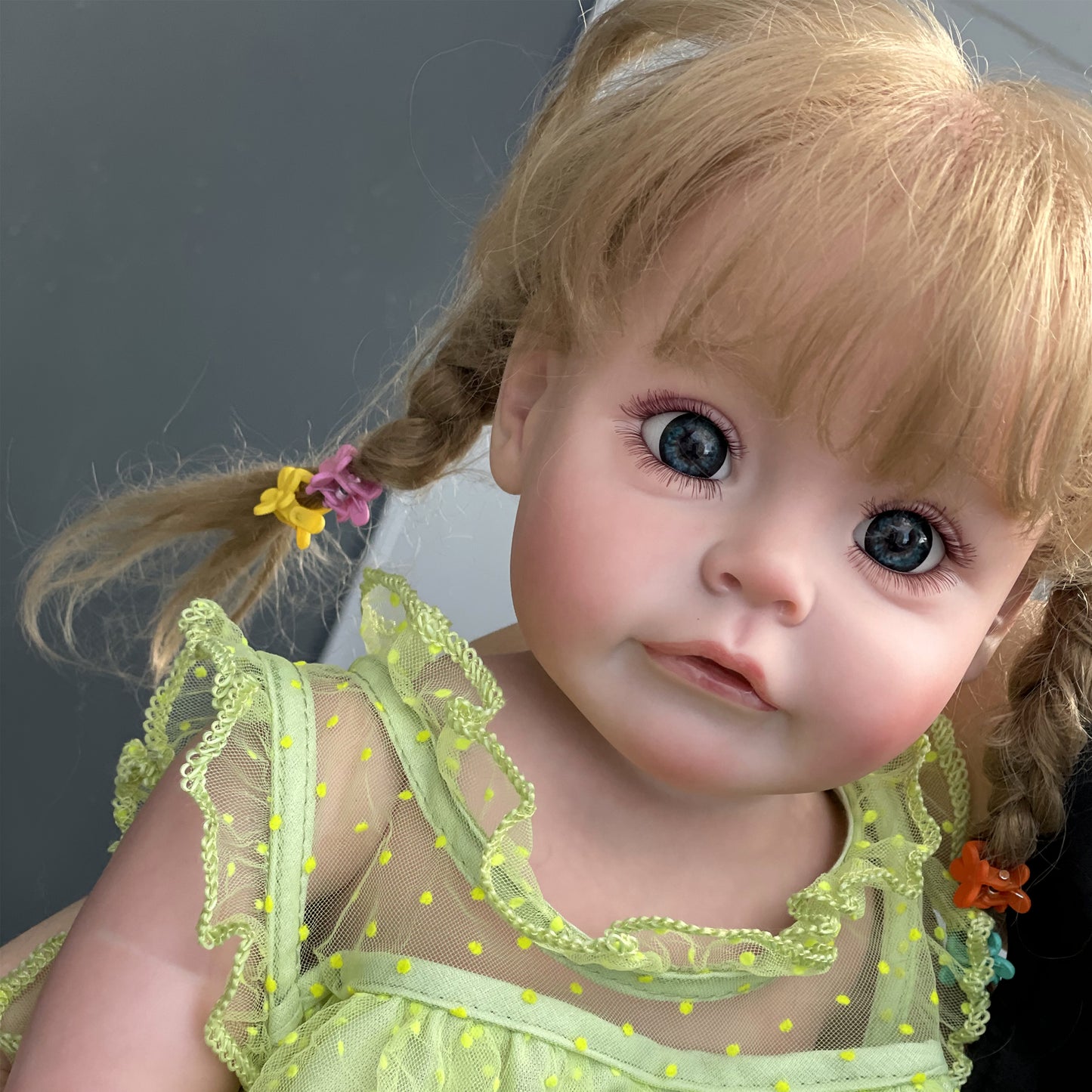 22 inch sue sue Handmade Painted By Artists Full body Vinyl Newborn Baby Doll Girl - Reborn With Love Baby Dolls Store