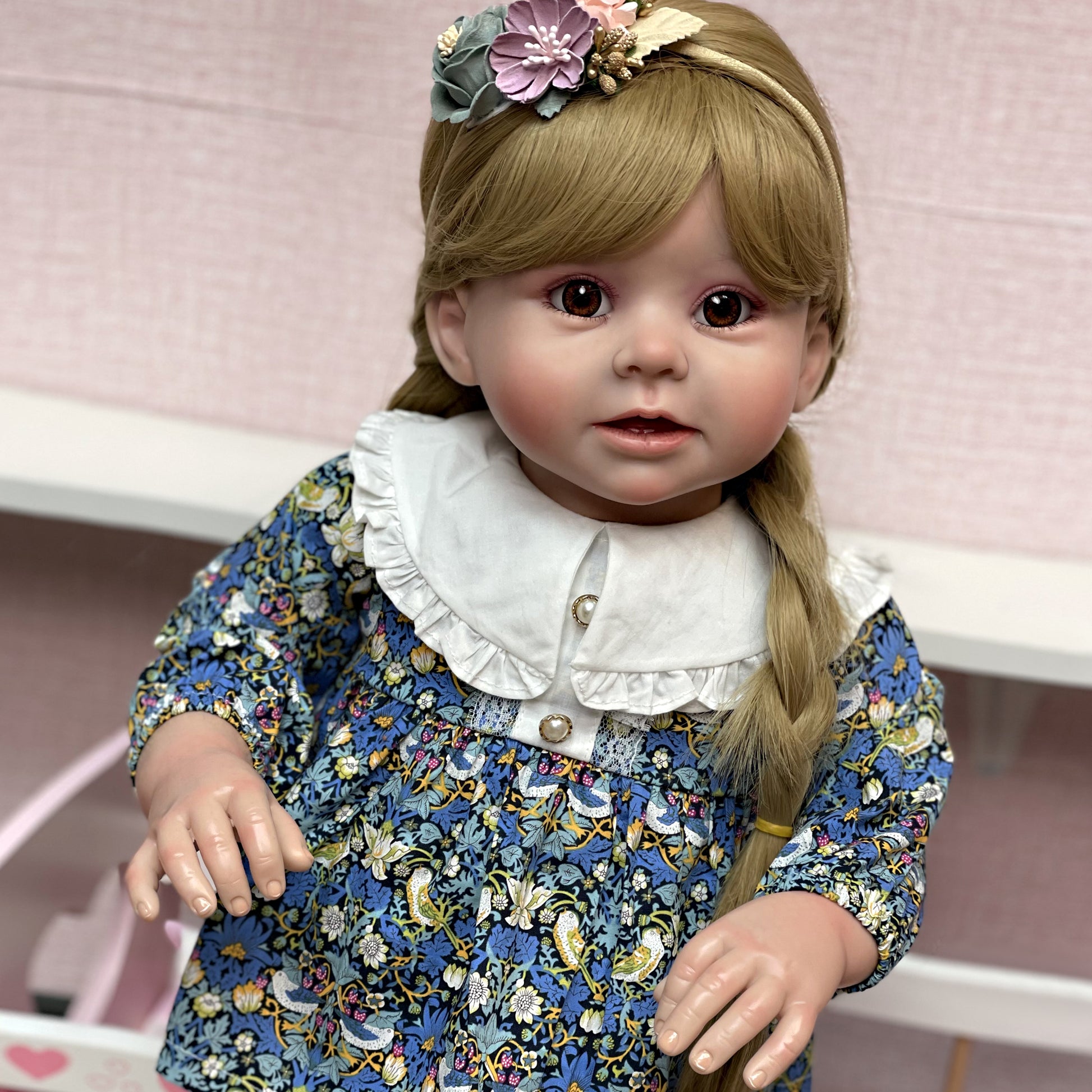 27-28 Inch Bebe Newborn Baby Doll Handmade Lifelike Kit Reborn Baby Doll Realistic Toys - Reborn With Love Baby Dolls Store