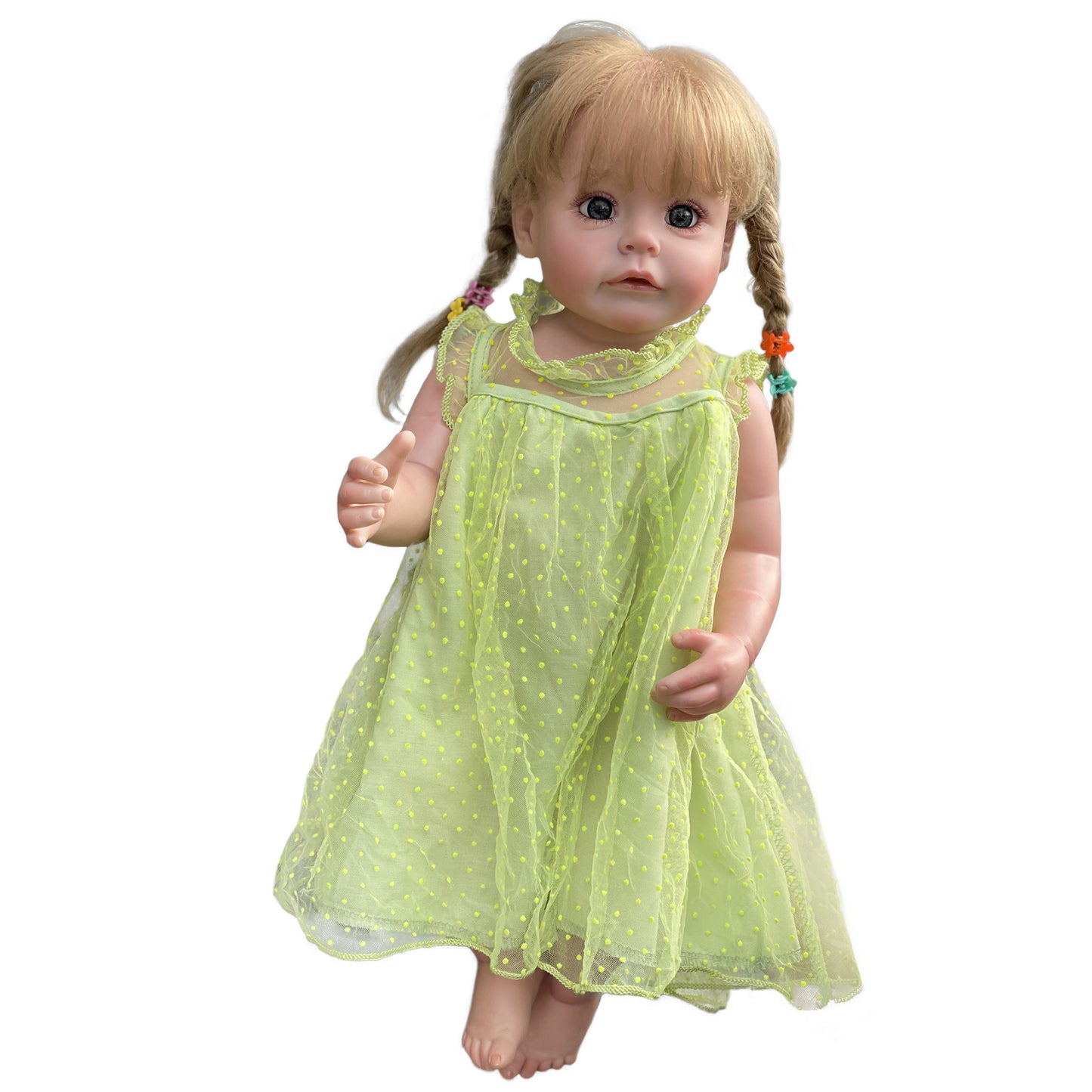 22 inch sue sue Handmade Painted By Artists Full body Vinyl Newborn Baby Doll Girl - Reborn With Love Baby Dolls Store