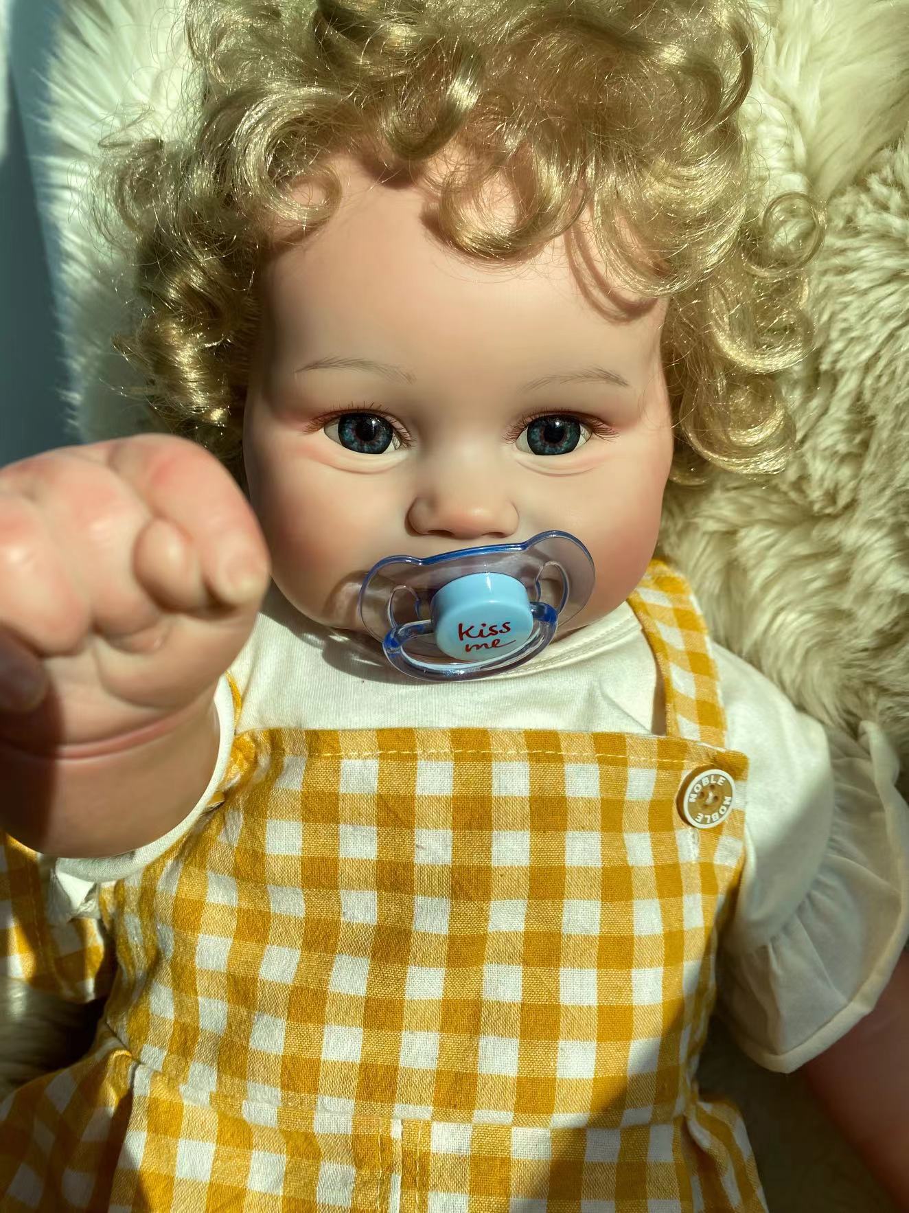 4 inch Maddie Bebe Reborn Baby Finished Realistic Doll Handmade Lifelike - Reborn With Love Baby Dolls Store